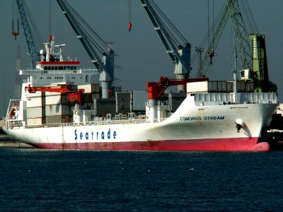 Comoros Stream IMO 9167801 at Antwerp