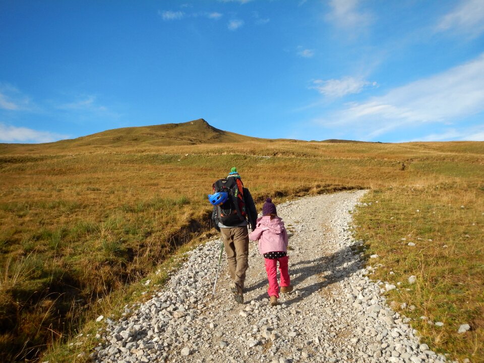 Child walk people