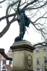 Commodore Oliver Hazard Perry by William Green Turner, 1885 - Eisenhower Park - Newport, Rhode Island - DSC03992