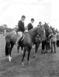 Concours Hippique Den Haag met Prinses Beatrix en Prinses Irene, Bestanddeelnr 906-7293