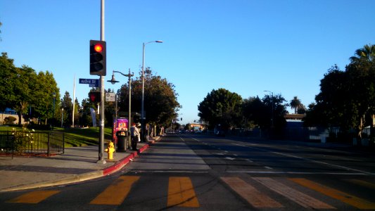 Compton ave in Watts, California