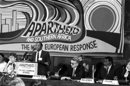 Conferentie Apartheid and Soutern Africa The West Europe response, 2e dag Maka, Bestanddeelnr 933-4235