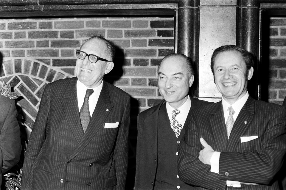 Conferentie van Ministers van Buitenlandse Zaken van EEG-landen in Den Haag, Ridderzaal, Bestanddeelnr 926-0391