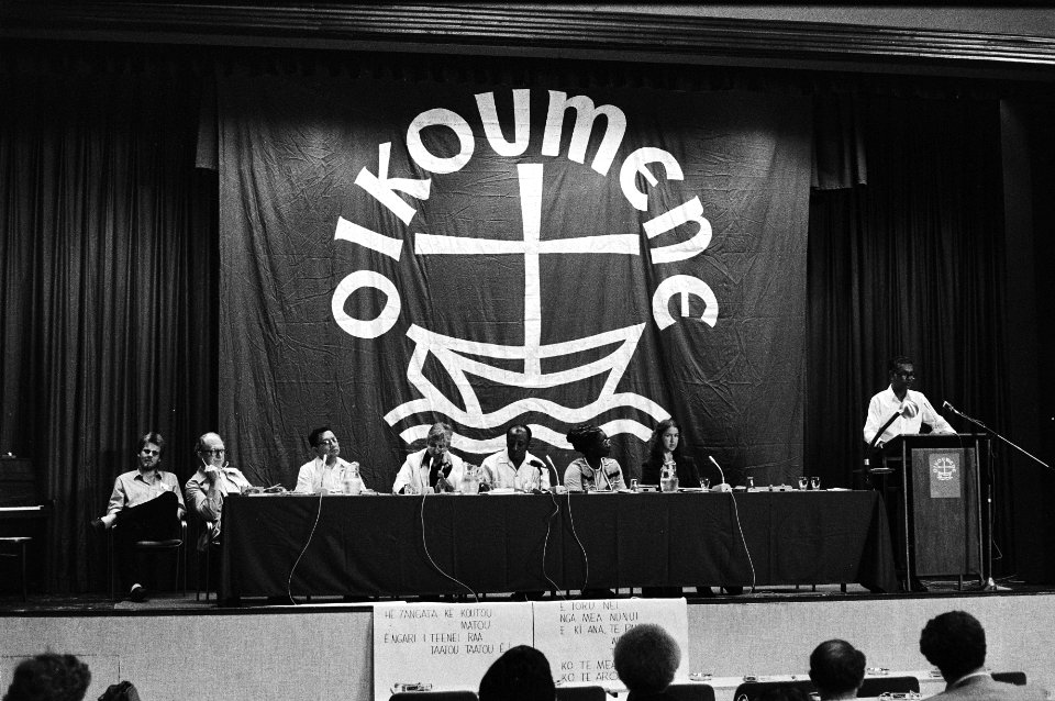 Conferentie over racisme in Wereldraad van Kerken in Noordwijkerhout, overzicht, Bestanddeelnr 930-8817