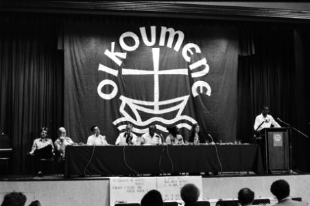 Conferentie over racisme in Wereldraad van Kerken in Noordwijkerhout, overzicht, Bestanddeelnr 930-8817