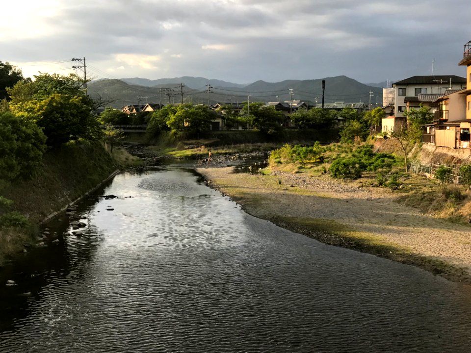 Confluence of Iwakura and Takano rivers 20200507