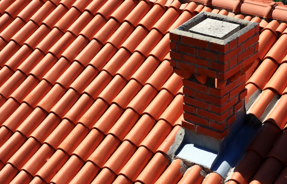 Tiles chimney architecture