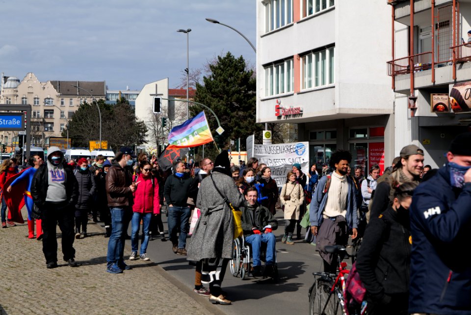 Conspiracist demonstration Berlin 2021-03-28 19
