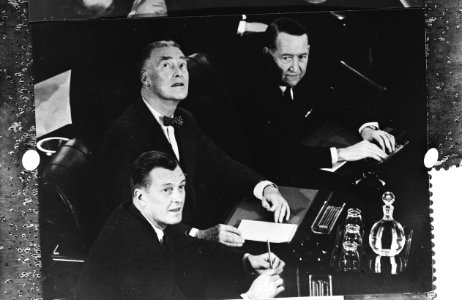 Conferentie van de ministers der grote vier in Geneve. Amerikaanse delegatie, v., Bestanddeelnr 910-3664