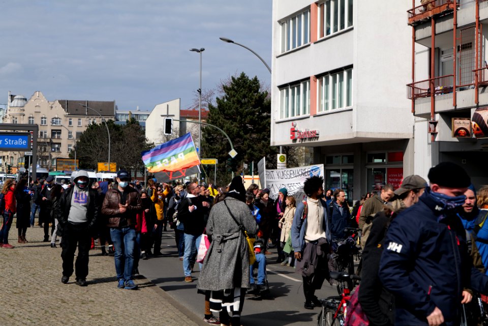 Conspiracist demonstration Berlin 2021-03-28 18