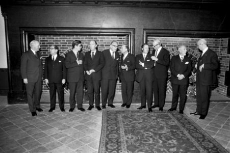 Conferentie van Ministers van Buitenlandse Zaken van EEG-landen in Den Haag, Ridderzaal, Bestanddeelnr 926-0385