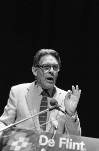 Congres Samen Leven in Verscheidenheid in Amersfoort v.l.n.r. Albeda, Gardeni, Bestanddeelnr 934-7211