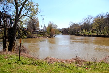 Confluence of Oostanaula and Etowah River, Rome GA March 2018
