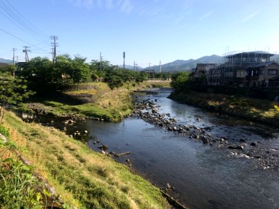 Confluence of Iwakura and Takano rivers 20200512