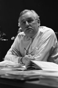 Conferenties, voorzitters, Scheur, Jaap van der, Bestanddeelnr 933-6107
