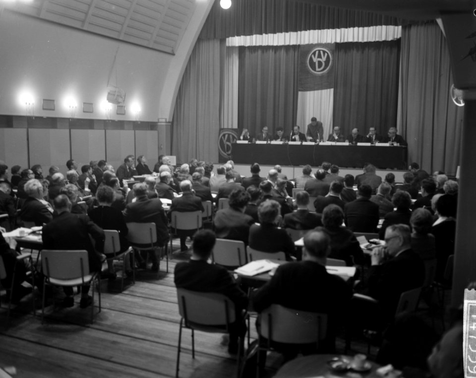 Conferentie VVD in Minervapaviljoen te Amsterdam, Bestanddeelnr 914-7539