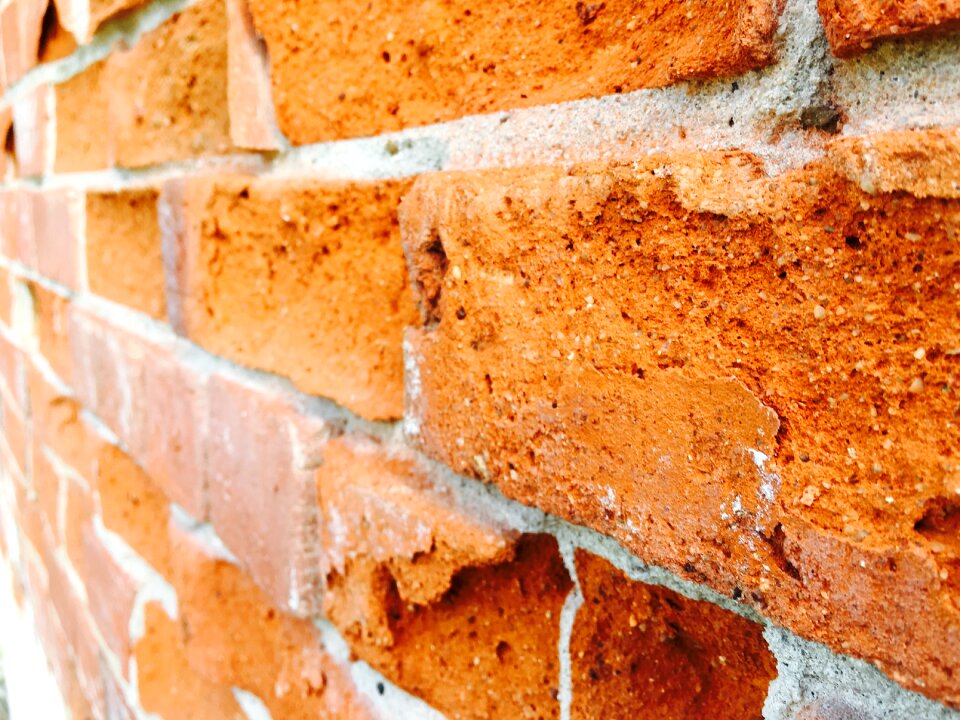 Wall concrete orange wall