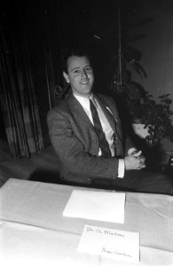 Congres Staatsrecht en Huishoudelijk Congres D66 te Arnhem 11 mr. M.F.F.A. de Ne, Bestanddeelnr 921-9433