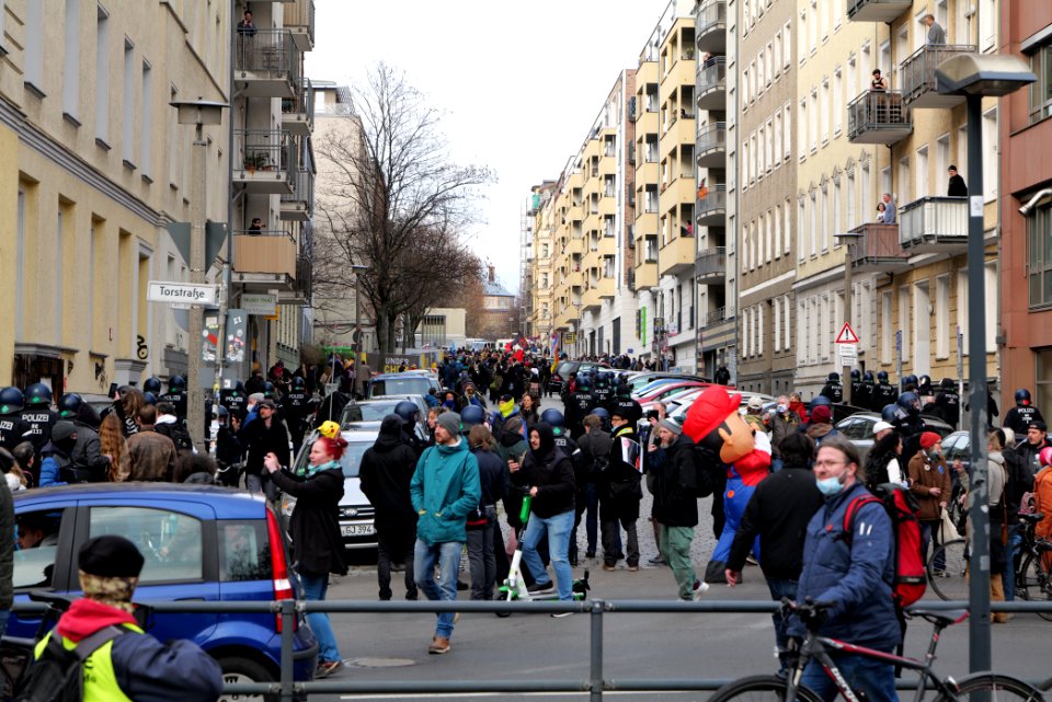 Conspiracist protest Berlin 2021-03-28 12