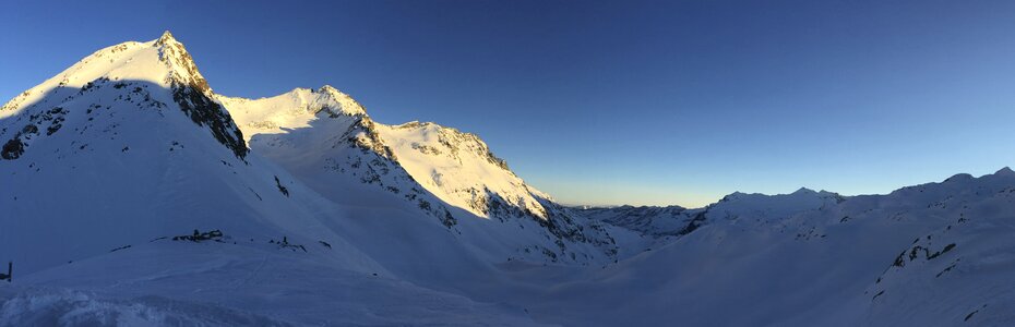 Panorama mountains alpine