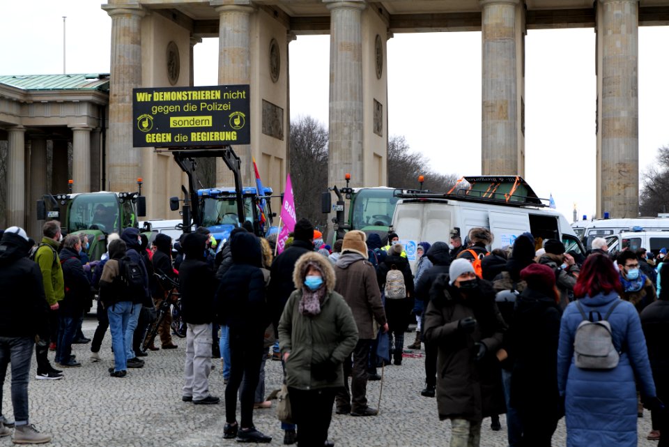 Conspiracist protest Berlin 2021-02-06 01