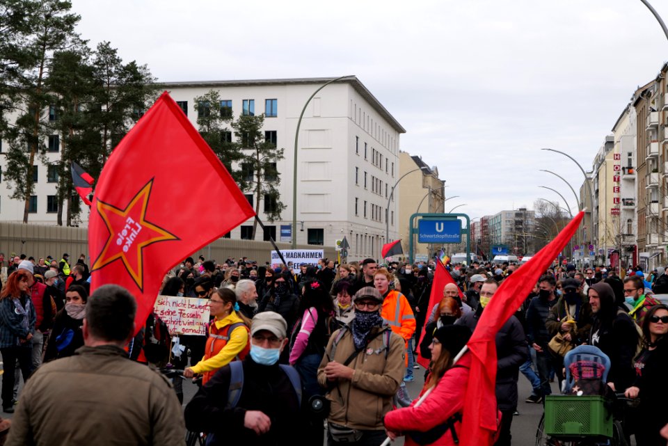 Conspiracist demonstration Berlin 2021-03-28 36