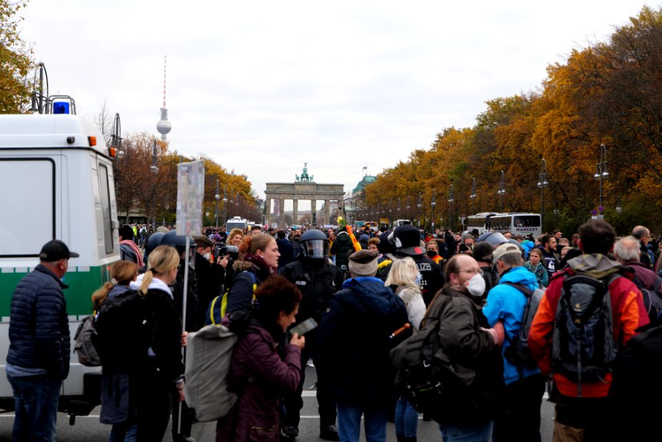 Conspiracist demonstration Berlin 2020-11-18 05