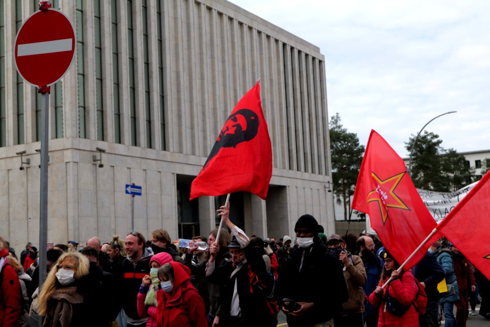 Conspiracist demonstration Berlin 2021-03-28 44