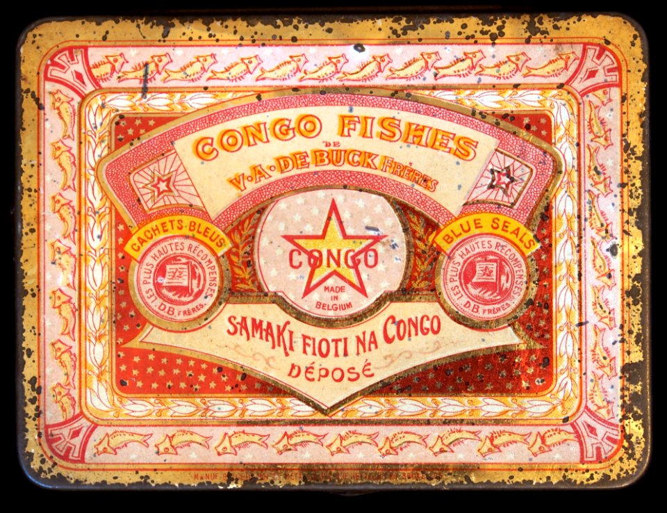 Congo Fishes cigar tin