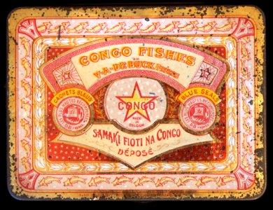 Congo Fishes cigar tin