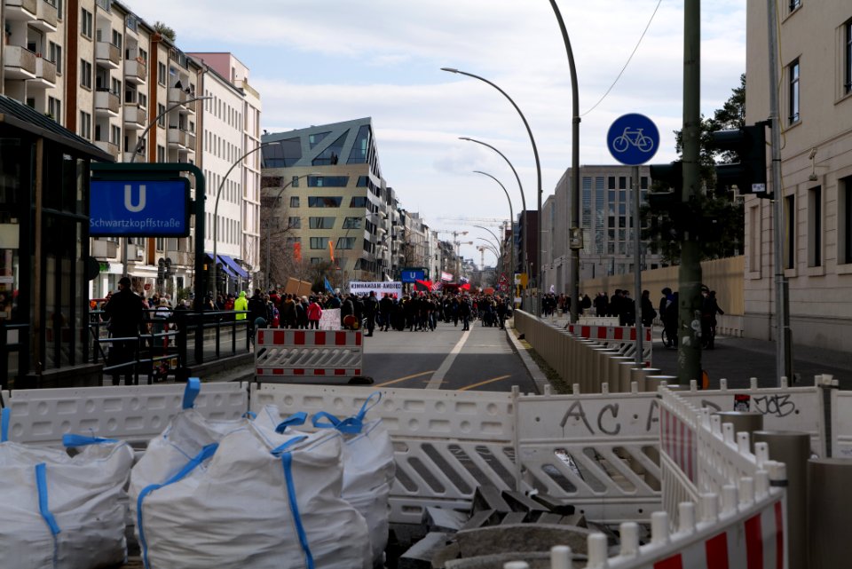 Conspiracist demonstration Berlin 2021-03-28 23