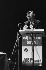 Congres ARP in Hoogeveen momenten tijdens congres, Bestanddeelnr 928-3236