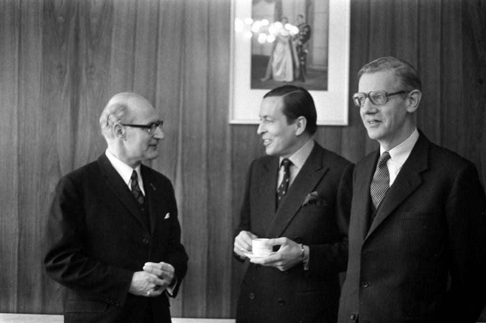 Congres over stadsvernieuwing in congresgebouw Den Haag, Bestanddeelnr 925-3393