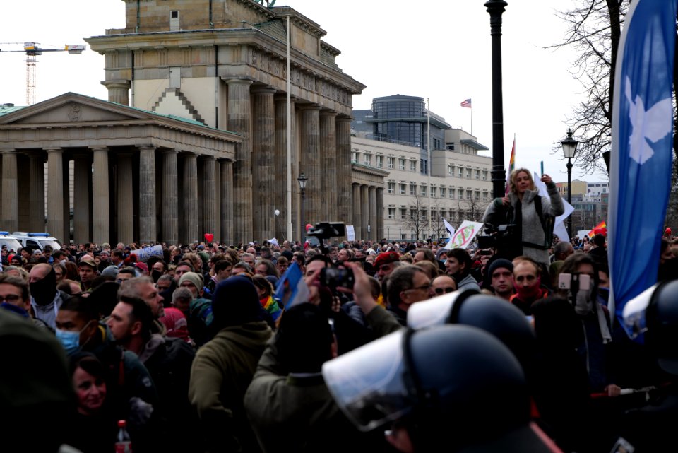 Conspiracist demonstration Berlin 2020-11-18 22