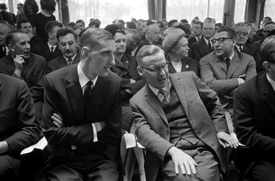 Congres Nederlandse Studenten Raad in TH van Twente, Minister Diepenhorst tijden, Bestanddeelnr 919-0281