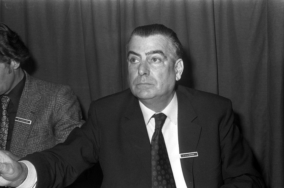 Congres DS70 in Den Bosch , Berger (kop), Bestanddeelnr 926-3272