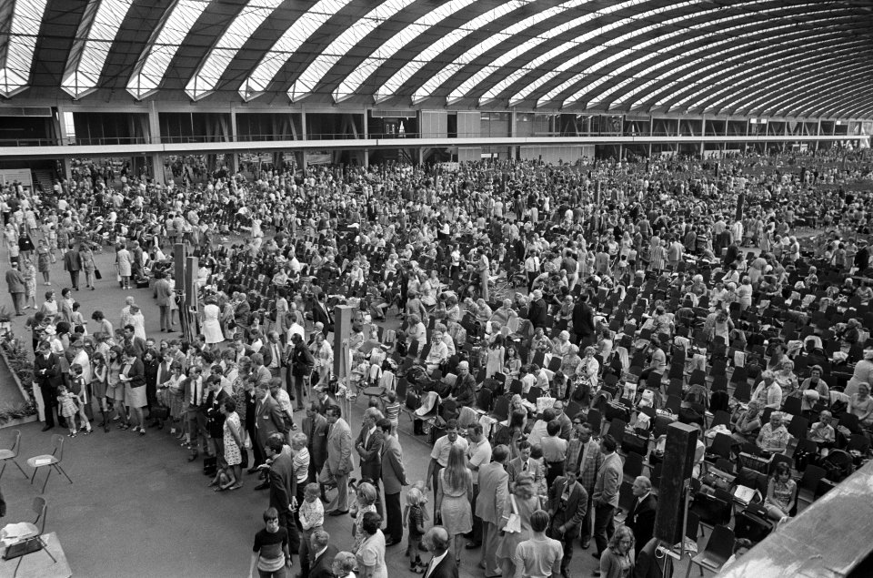 Congres Jehovas getuigen in RAI, overzicht, Bestanddeelnr 925-7966