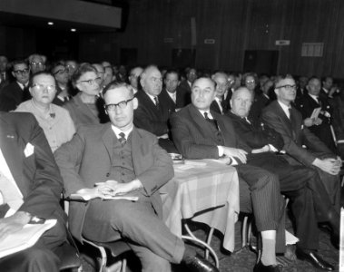 Congres van Nederlandse Onderwijzers in Krasnapolsky, Minister Diepenhorst, Bestanddeelnr 918-6187