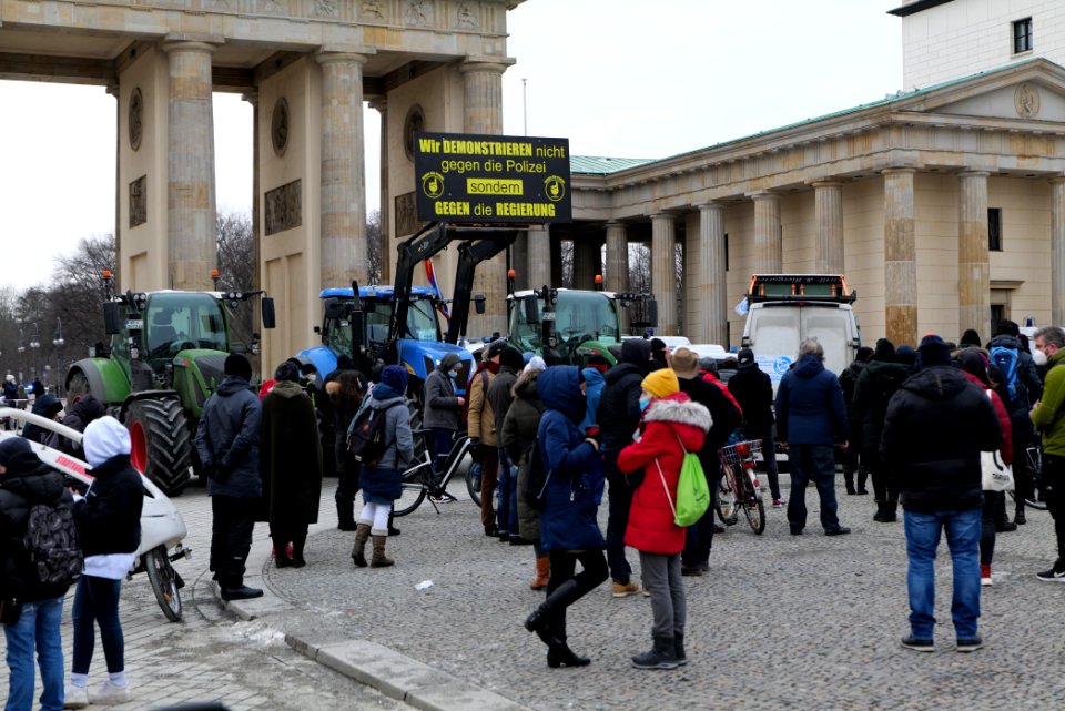 Conspiracist protest Berlin 2021-02-06 08