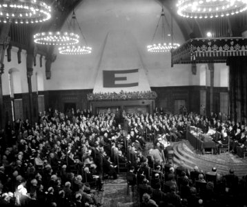 Congres van Europa in de Ridderzaal. Overzicht, Bestanddeelnr 934-6838