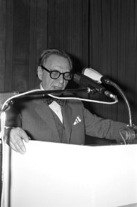 Congres over binnenstad van Amsterdam, Bestanddeelnr 925-9771