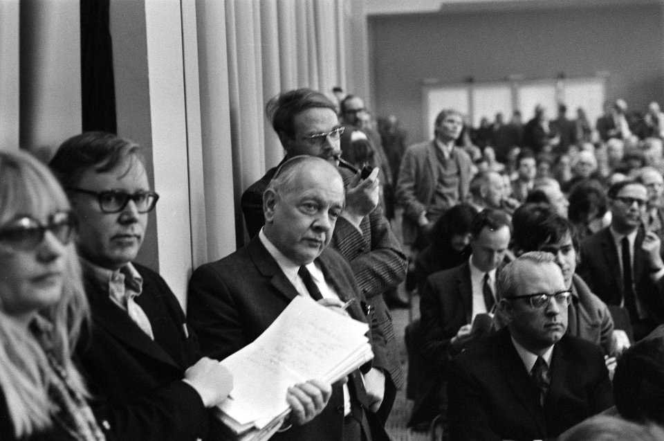 Congres Wat bezielt die jongens in Hilversum RAI Adam Nummer 4a Henk Schaafsma, Bestanddeelnr 923-1436