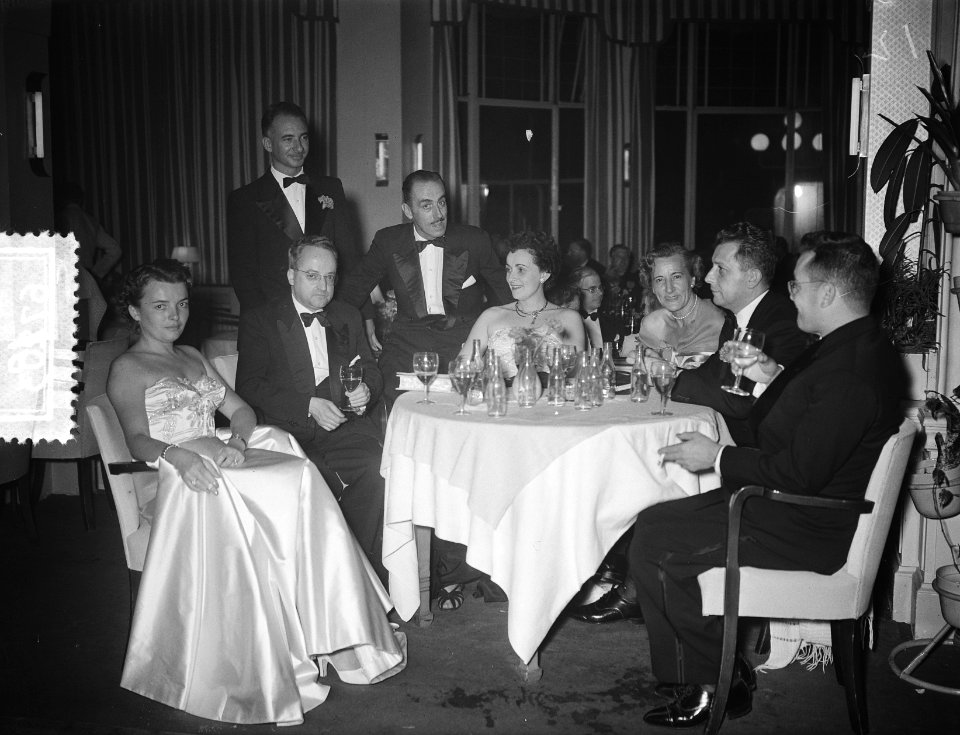 Congres zee assuradeuren Den Haag , dansen, Bestanddeelnr 906-7183