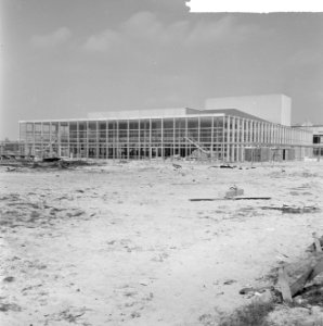 Congresgebouw nadert voltooiing naast RAI gebouw, Bestanddeelnr 916-3008