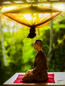Meditation religion buddhism photo