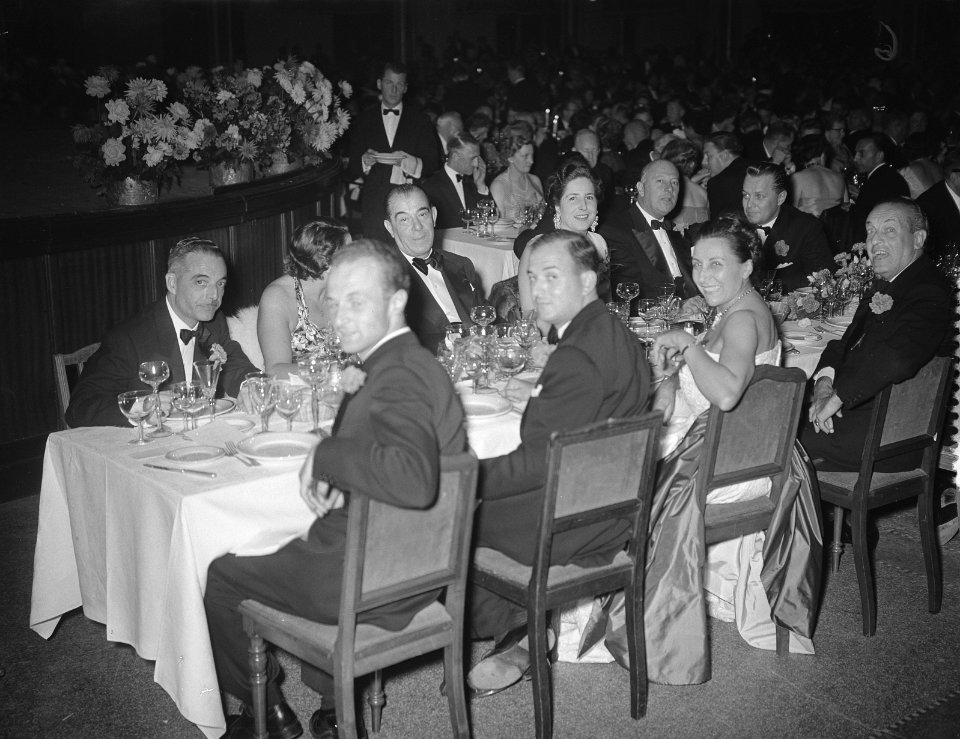 Congres zee-assuradeuren Den Haag, Banket, Bestanddeelnr 906-7159