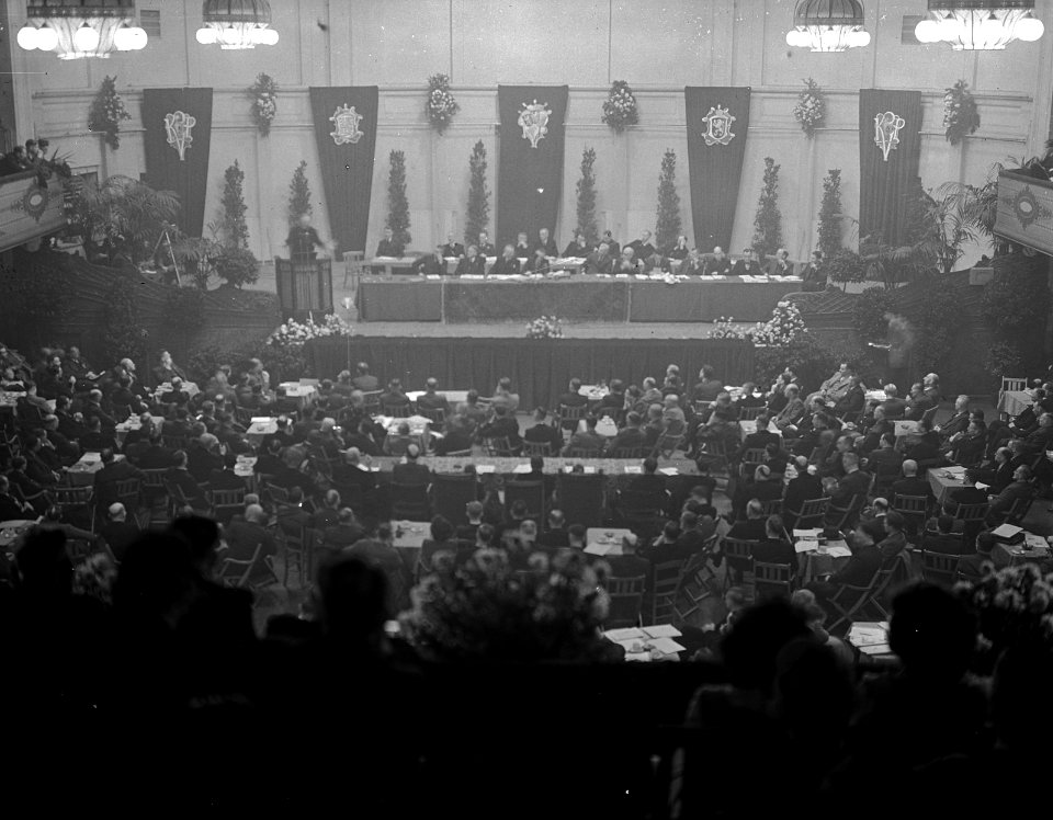 Congres KVP in Tivoli Utrecht, Bestanddeelnr 903-1350