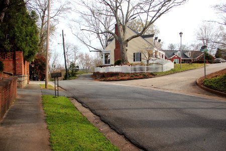 College Ave, Old Shorter Hill, Rome GA Mar 2018