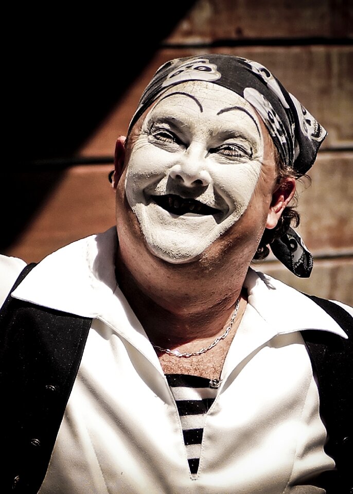 Expression makeup smile