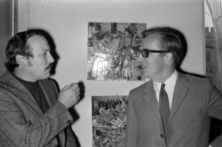 Congres over kunstenaars en hun sociale betekenis in Arti Amsterdam, (l) prof G, Bestanddeelnr 925-0130